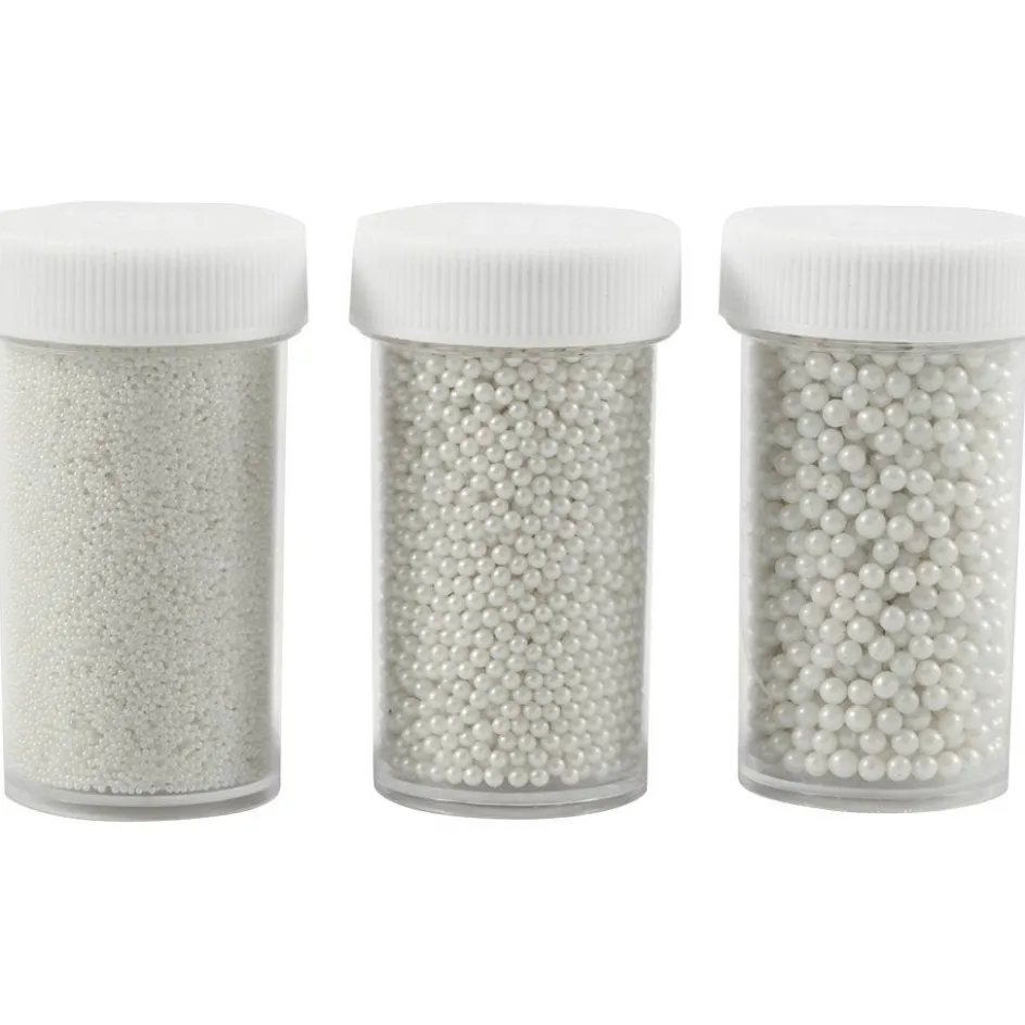 Creativ Company Mini Glass Beads| Glitter, Foil And Seals