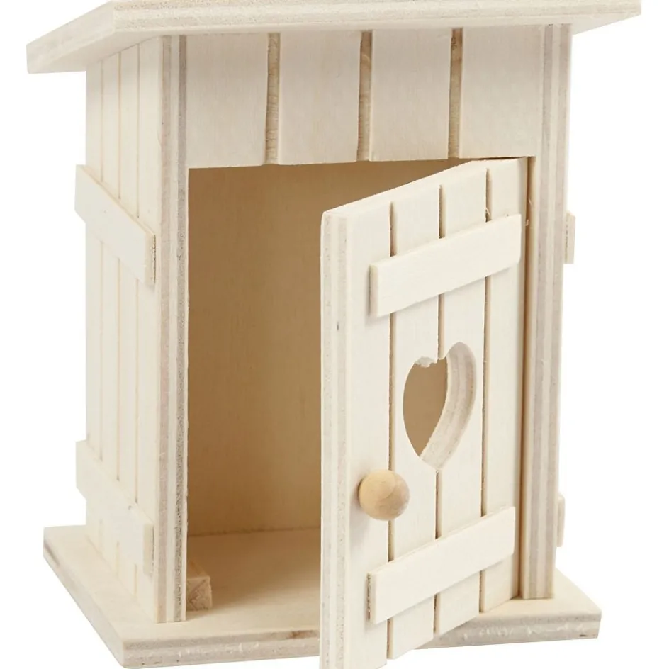 Creativ Company Miniature outhouse| Miniature
