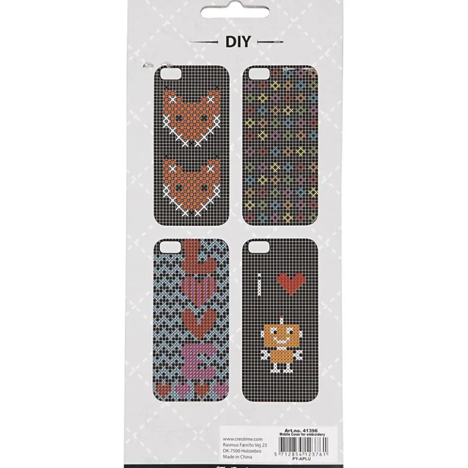 Creativ Company Mobile Phone Cover To Embroider| Equipment And Utensils
