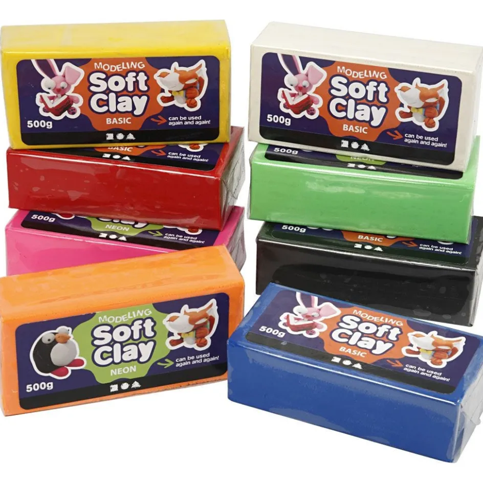 Creativ Company Modelling Clay| Non-Hardening Modelling Clay