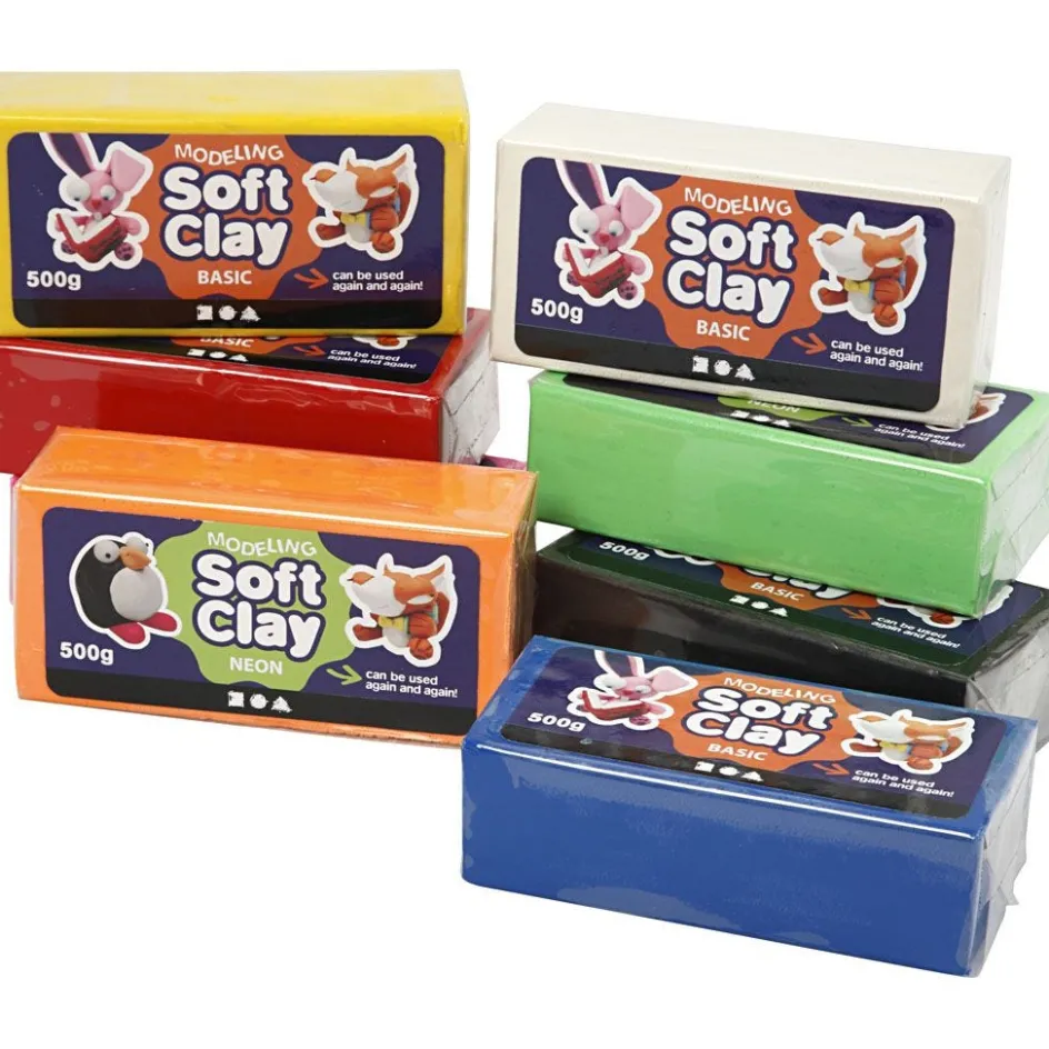 Creativ Company Modelling Clay| Non-Hardening Modelling Clay