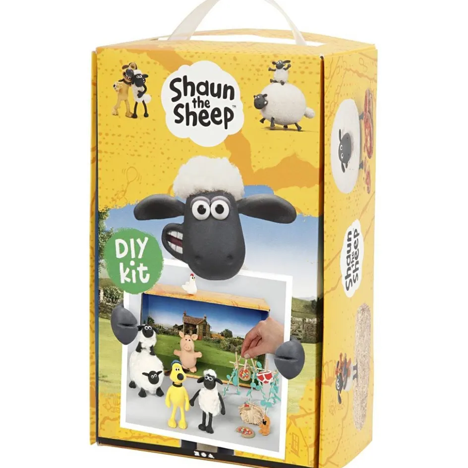Shaun the Sheep Mossy Bottom Farm| Air Drying Clay And Modelling Compounds|Diy-Kits, Modelling And Casting