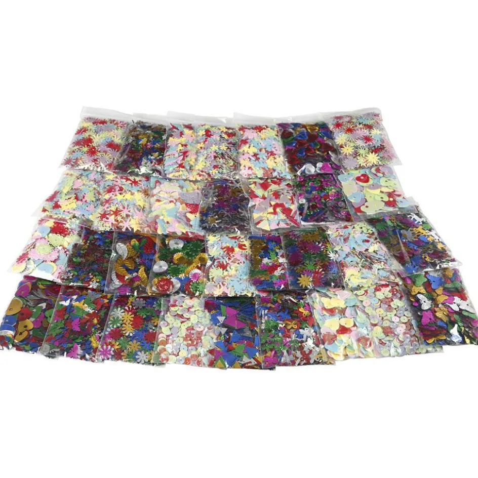 Creativ Company Multi Paillette Mix| Basic Items And Tools|Glitter, Foil And Seals