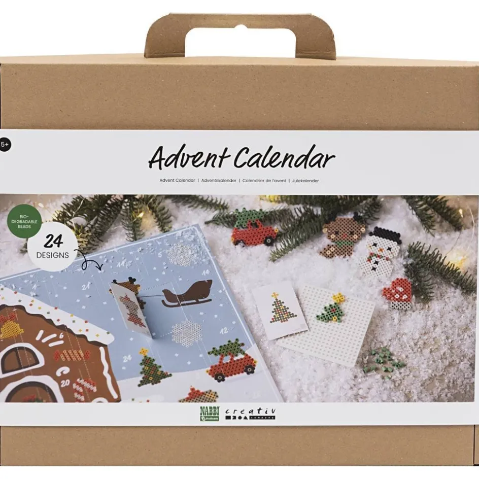 Nabbi BioBeads Advent Calendar| Tube Beads|Diy-Kits, Beads And Jewellery Making