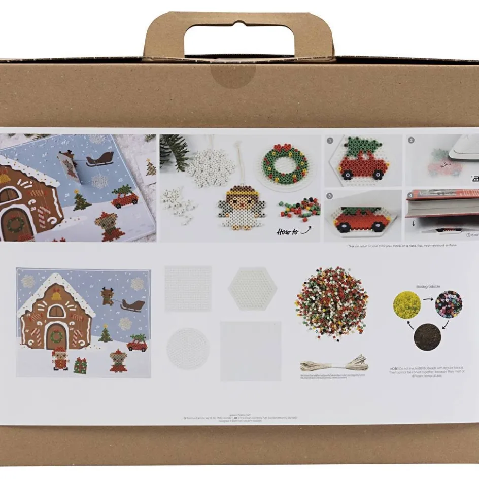Nabbi BioBeads Advent Calendar| Tube Beads|Diy-Kits, Beads And Jewellery Making