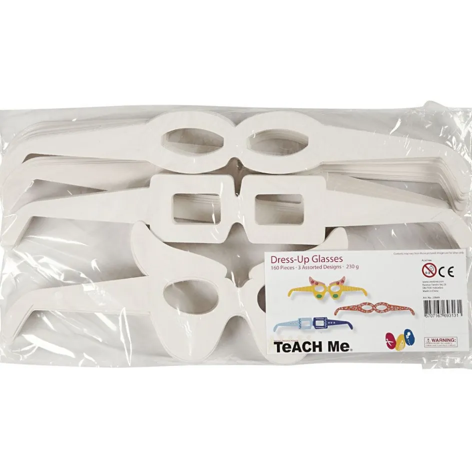 Creativ Company Novelty Glasses| Paper Decorations And Paper Figures|Masks