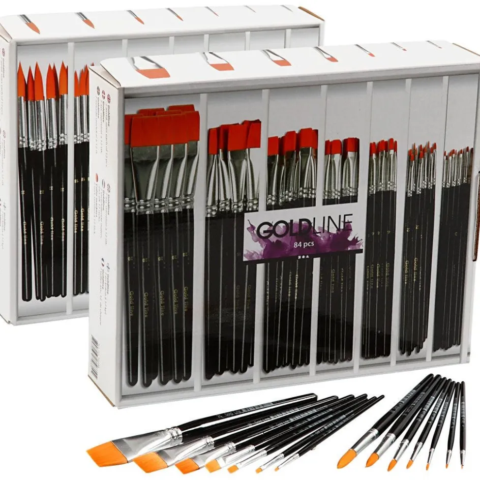 Creativ Company Nylon Brushes| Paints And Painting Accessories|Brushes, Spatulas And Pallets