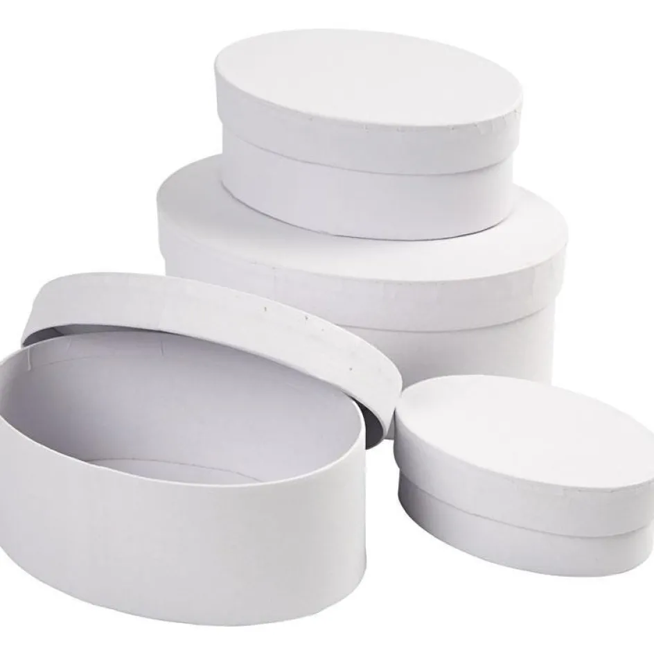 Creativ Company Oval Boxes| Boxes And Storage