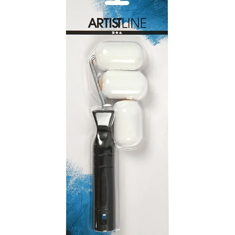 Creativ Company Paint Rollers with handle| Brushes, Spatulas And Pallets