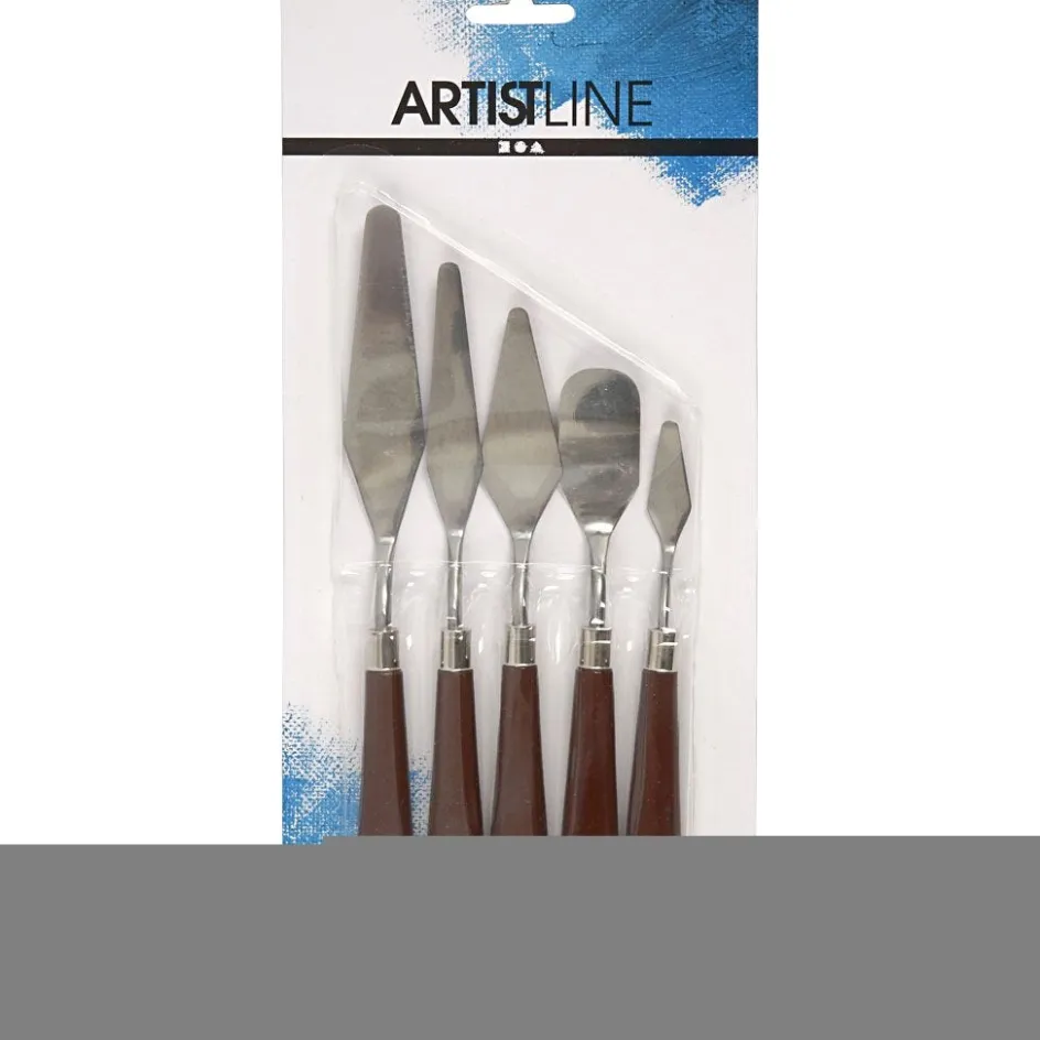 Creativ Company Pallette Set| Brushes, Spatulas And Pallets