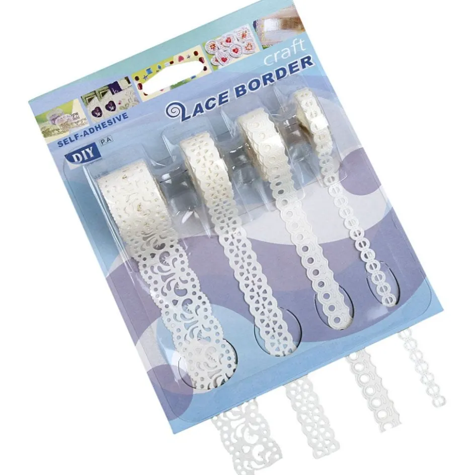 Creativ Company Paper Lace Borders| Calendars, Notebooks And Colouring Books|Stickers And Vintage Die-Cuts