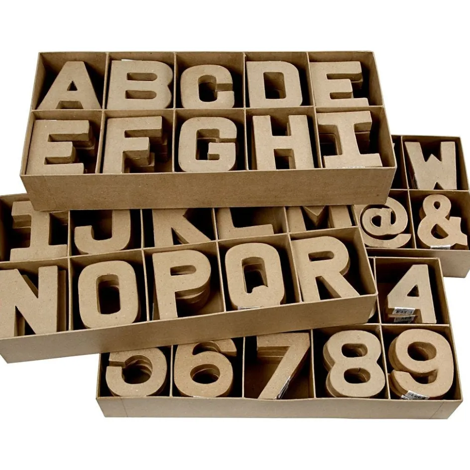 Creativ Company Papier-mâché letters| Letters, Numbers And Words
