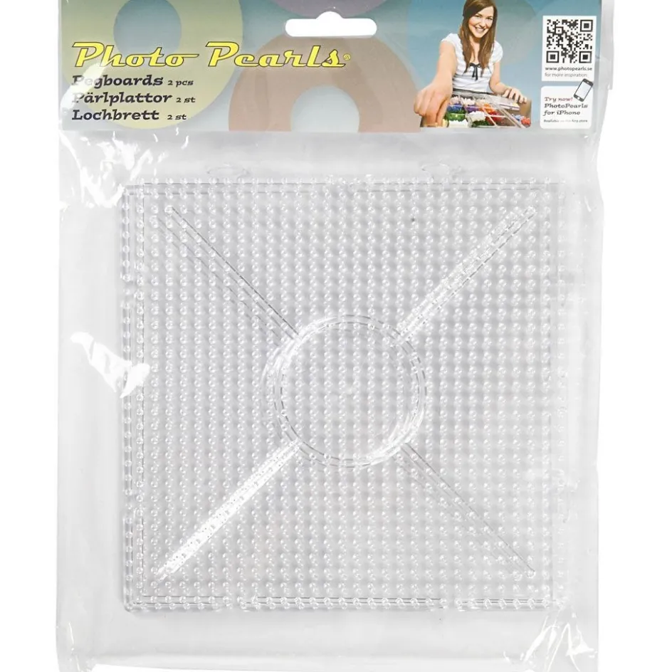 Creativ Company Photo Pearls Peg Board| Tube Beads