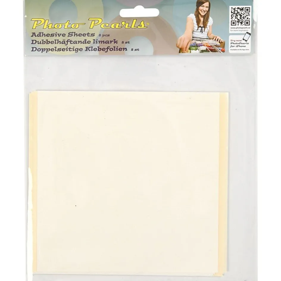 NABBI PhotoPearls Adhesive sheet| Tube Beads