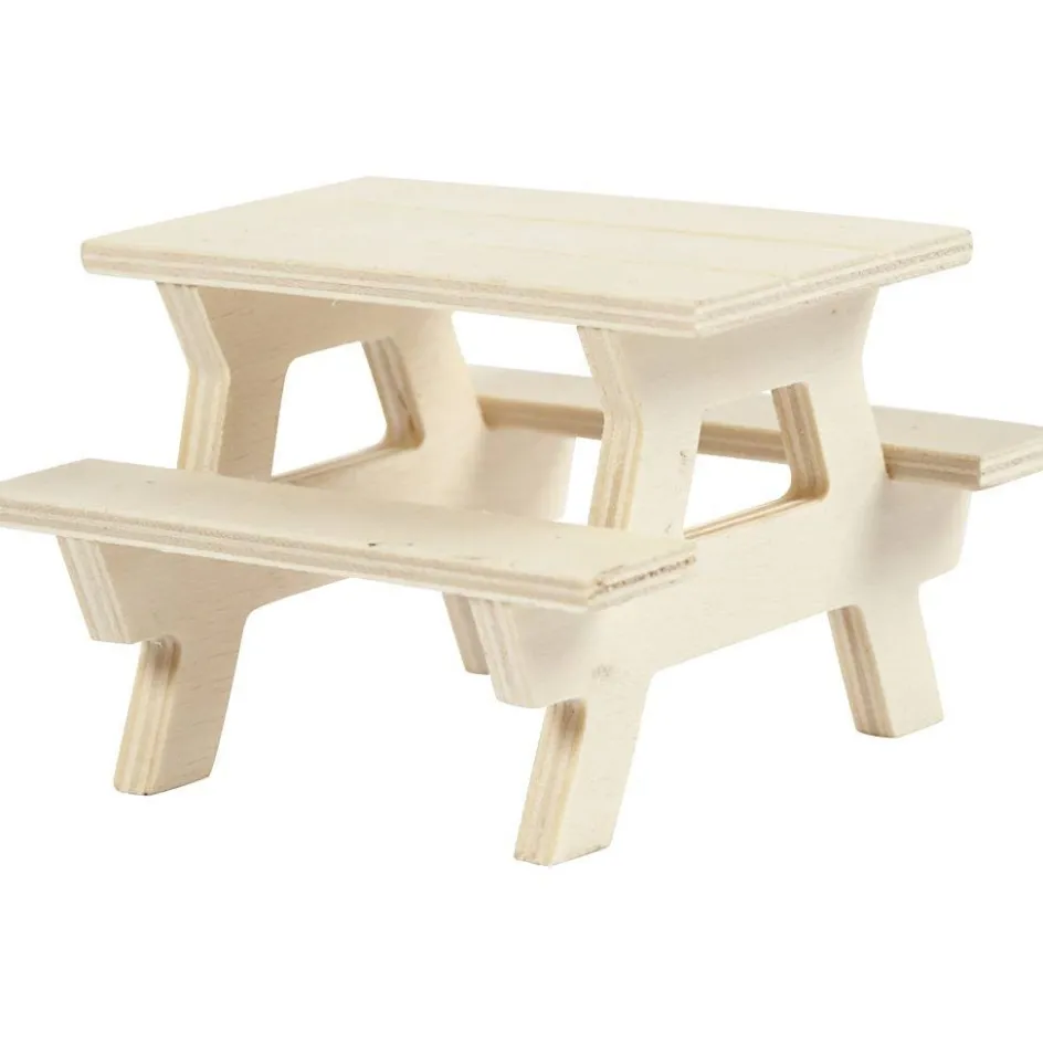 Creativ Company Picnic Bench| Miniature