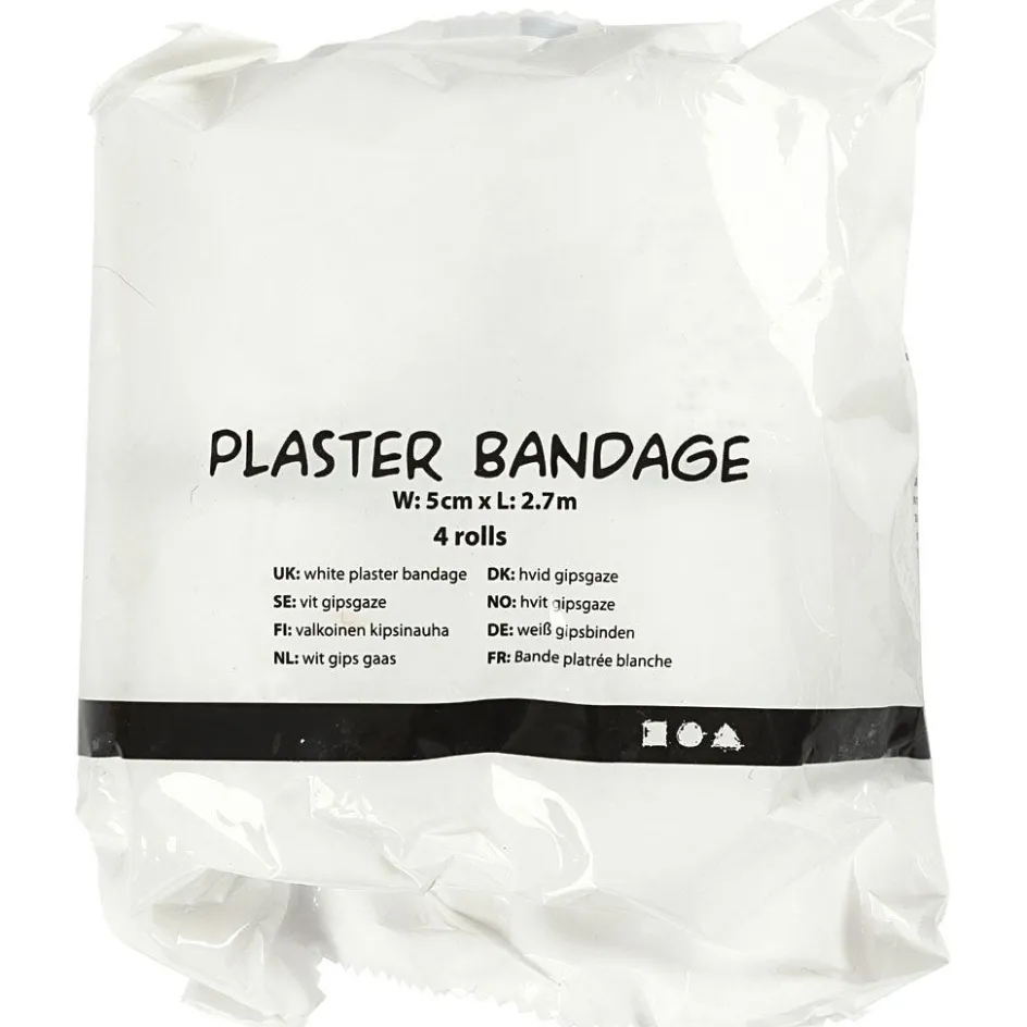 Creativ Company Plaster Gauze| Gypsum Casting