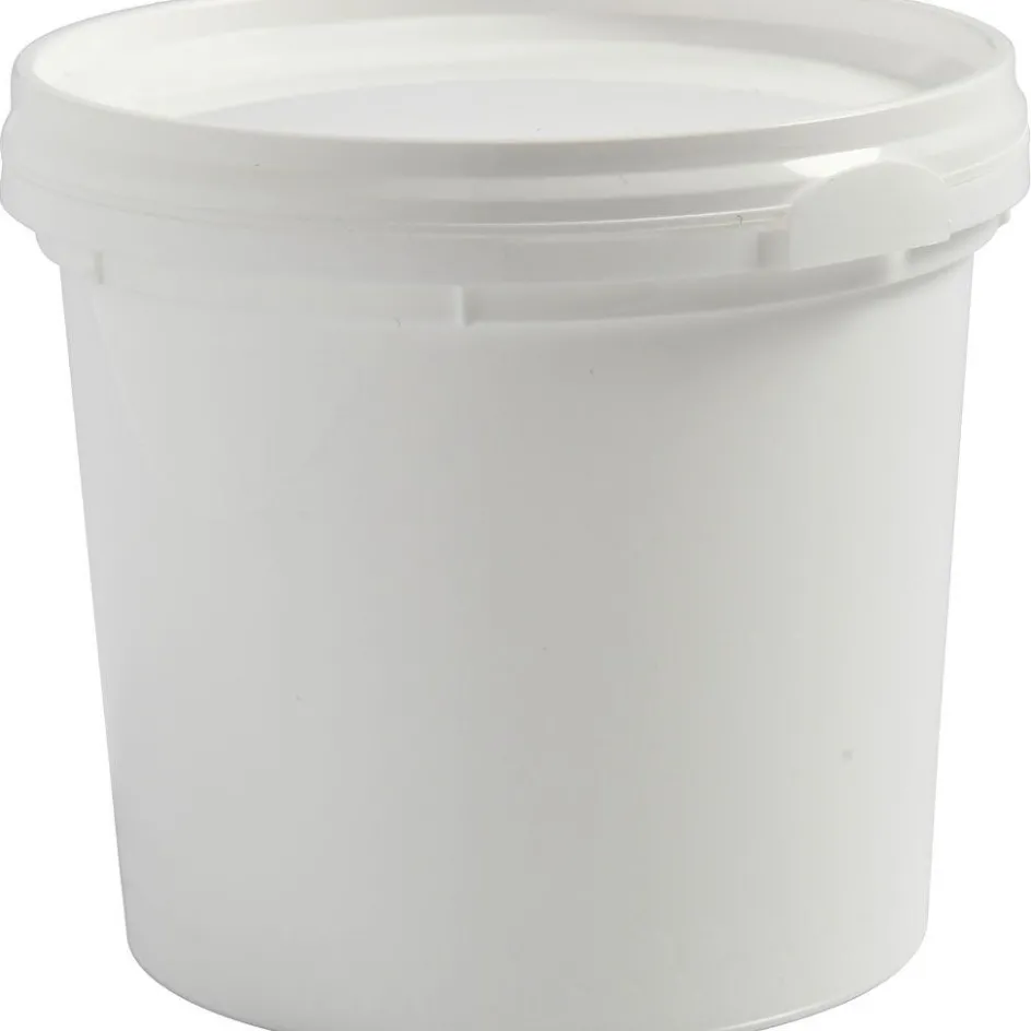 Creativ Company Plastic Bucket with Lid| Packaging And Packaging Supplies