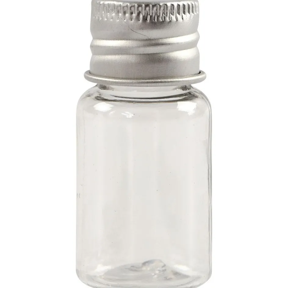 Creativ Company Plastic Jar with Screw-on Lid| Packaging And Packaging Supplies