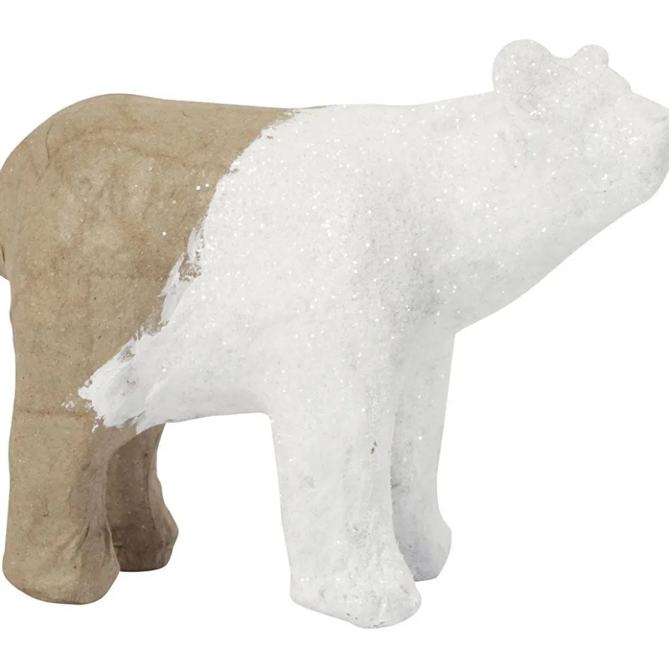 Creativ Company Polar Bear| Advent Gifts And Calendar Gifts|Figures, Eggs And Animals For Decorating