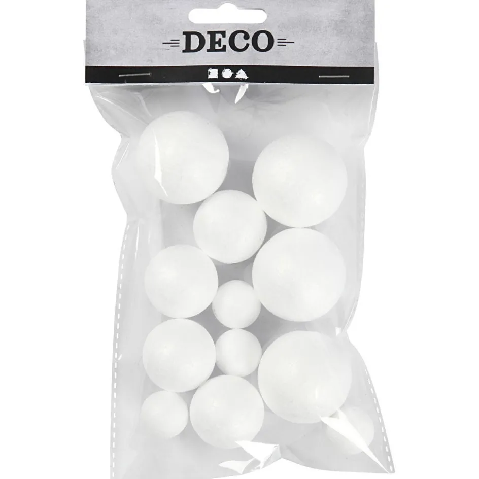 Creativ Company Polystyrene Balls| Figures, Eggs And Animals For Decorating