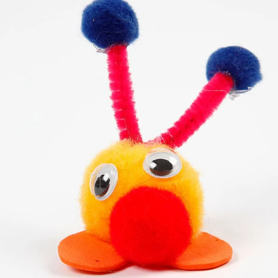 Creativ Company Pom poms| Basic Items And Tools|Feathers, Pom-Poms And Pipe Cleaners