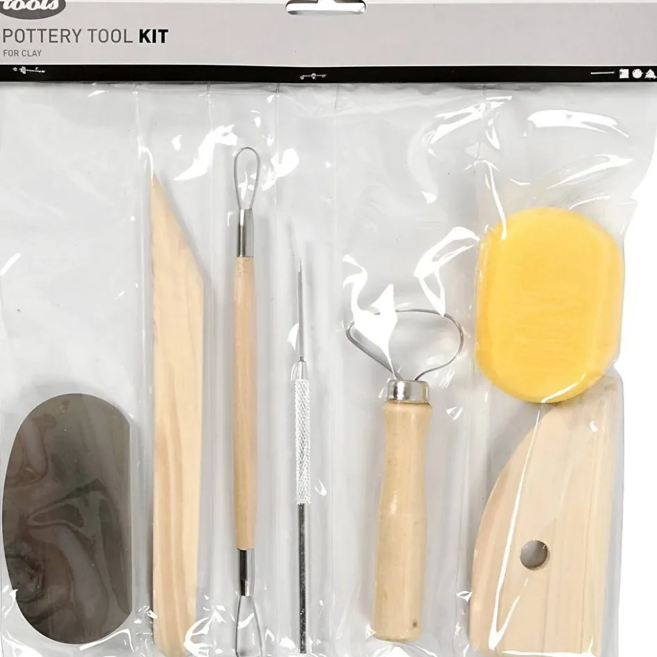 Creativ Company Pottery Tool Kit| Modelling Tools