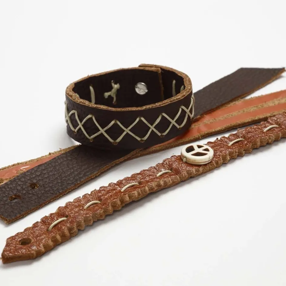 Creativ Company Real Leather| Patches Of Fabric And Leather