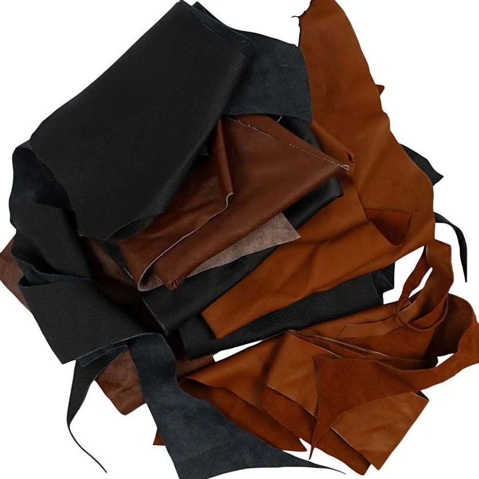 Creativ Company Real Leather| Patches Of Fabric And Leather