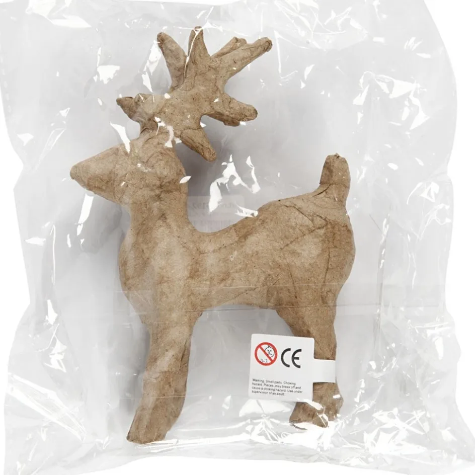 Creativ Company Reindeer| Advent Gifts And Calendar Gifts|Figures, Eggs And Animals For Decorating