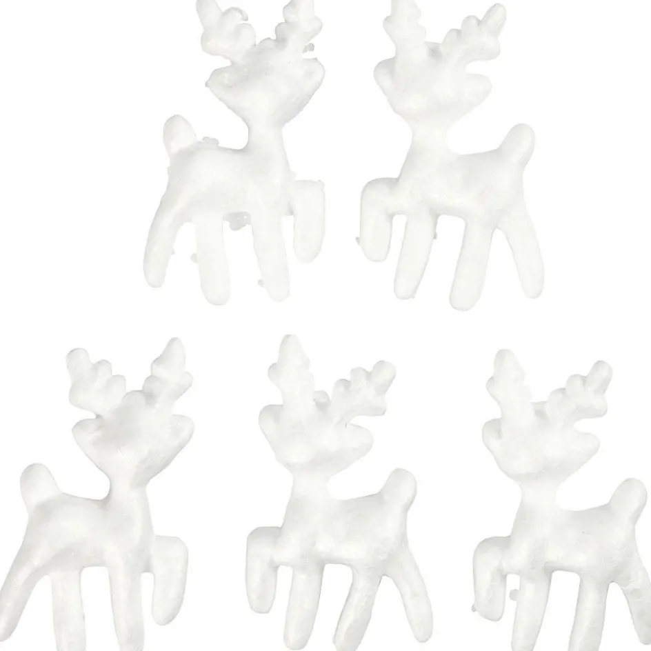 Creativ Company Reindeer| Advent Gifts And Calendar Gifts|Figures, Eggs And Animals For Decorating