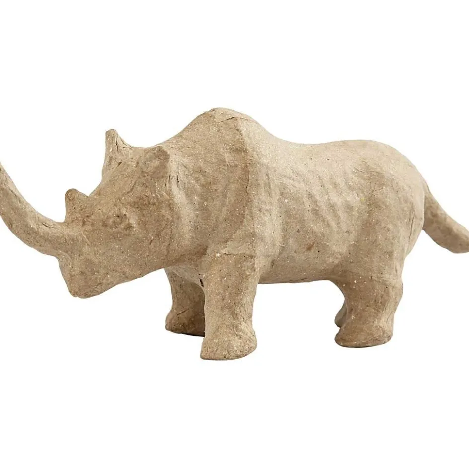 Creativ Company Rhino| Advent Gifts And Calendar Gifts|Figures, Eggs And Animals For Decorating