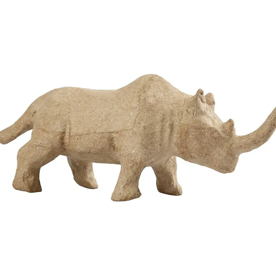 Creativ Company Rhino| Advent Gifts And Calendar Gifts|Figures, Eggs And Animals For Decorating