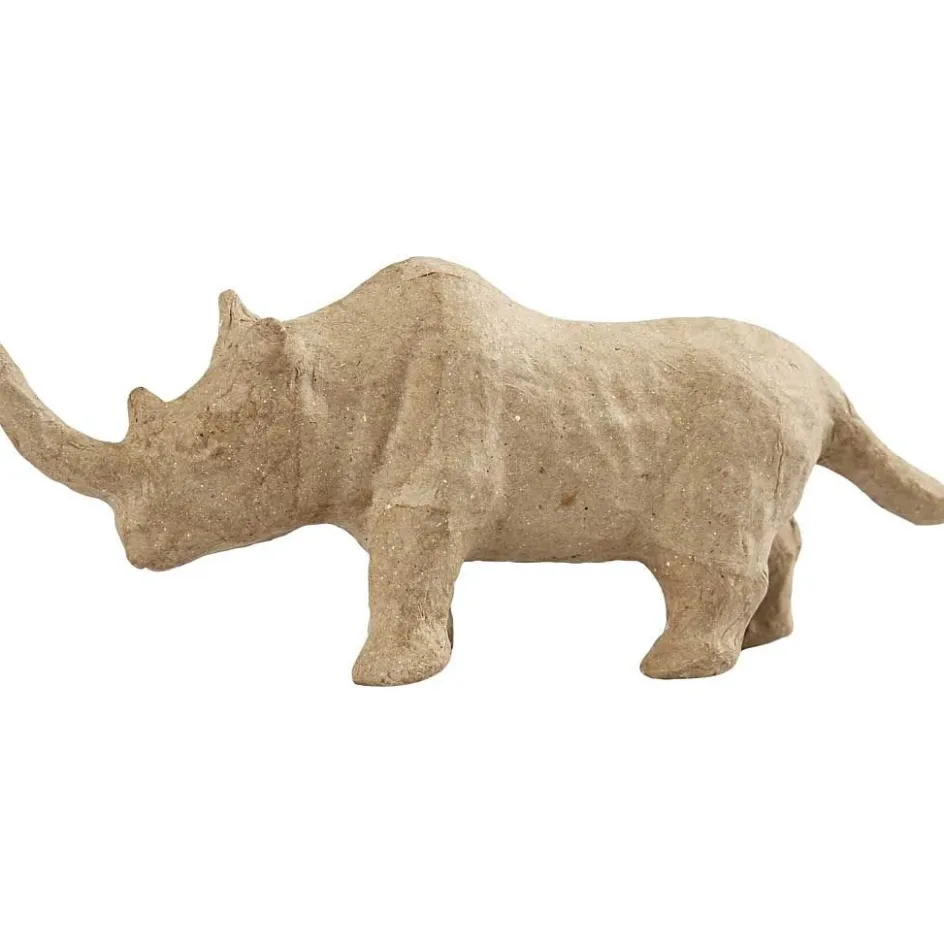 Creativ Company Rhino| Advent Gifts And Calendar Gifts|Figures, Eggs And Animals For Decorating