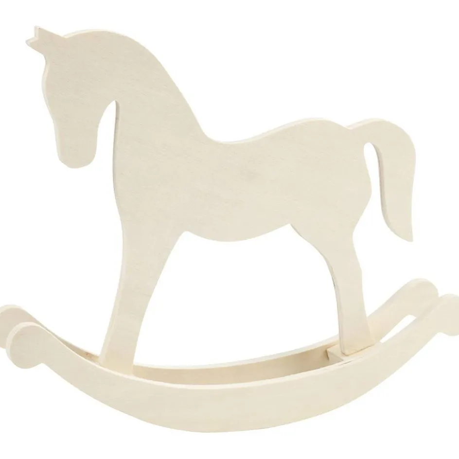 Creativ Company Rocking horse| Figures, Eggs And Animals For Decorating