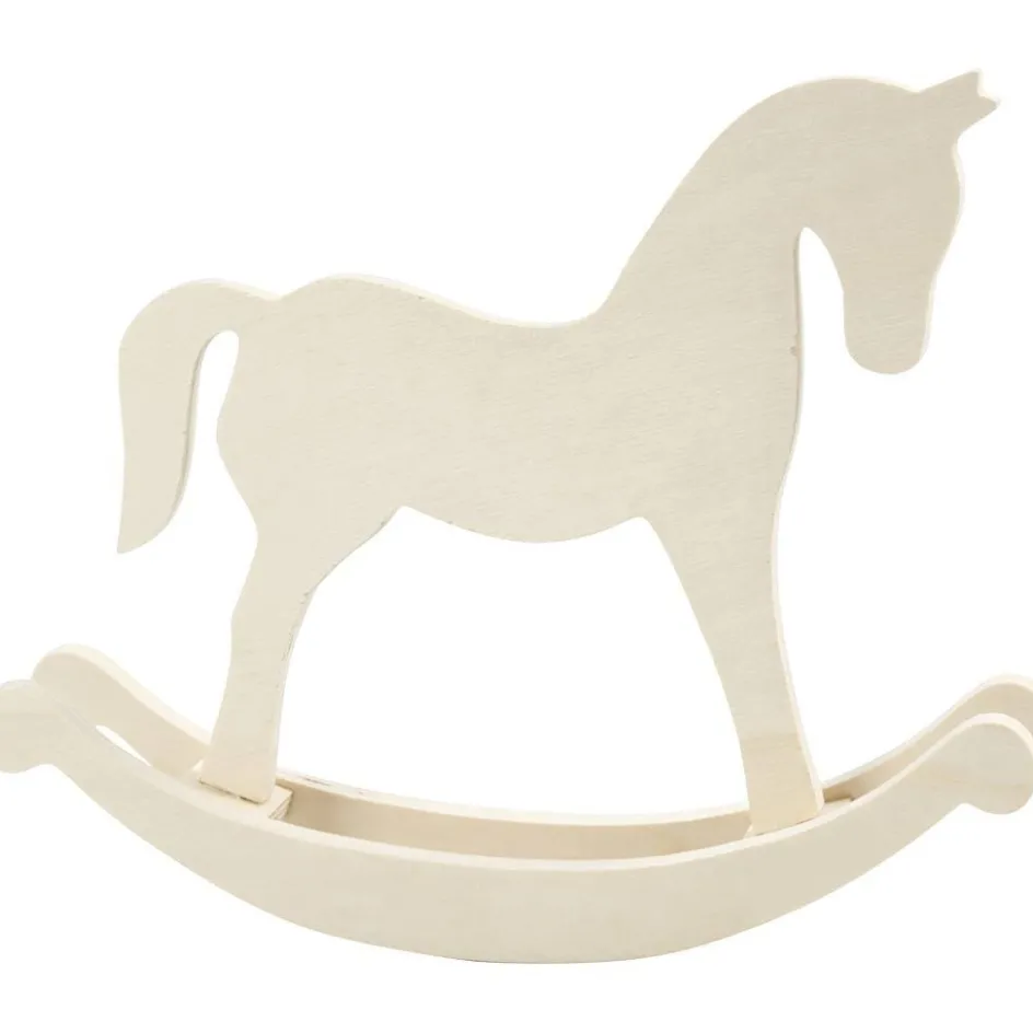 Creativ Company Rocking horse| Figures, Eggs And Animals For Decorating