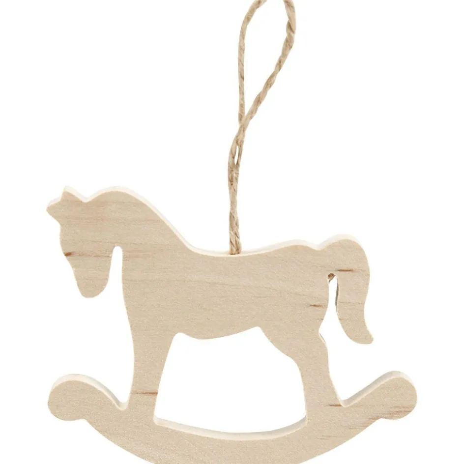 Creativ Company Rocking horse| Figures, Eggs And Animals For Decorating