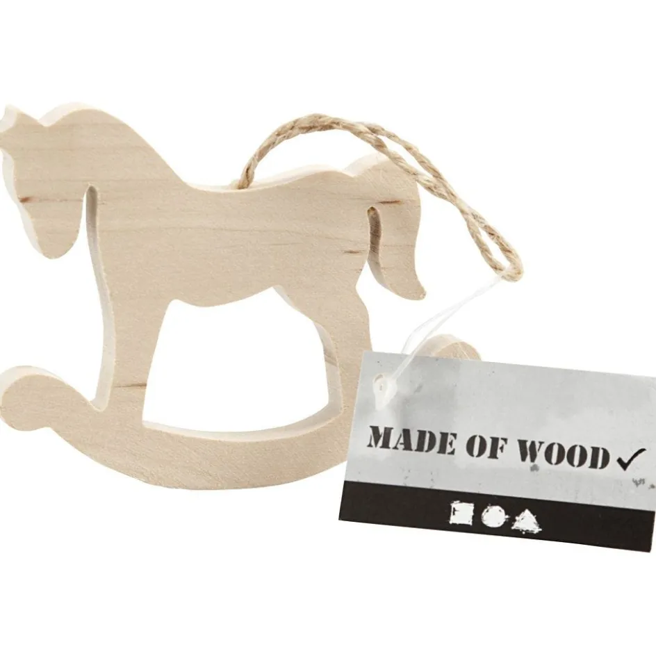 Creativ Company Rocking horse| Figures, Eggs And Animals For Decorating