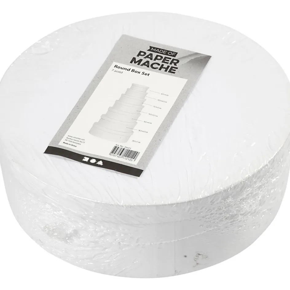 Creativ Company Round Box Set| Boxes And Storage