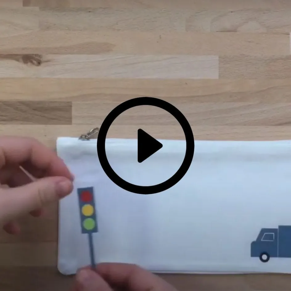 Creativ Company Rub-on Stickers| Textile Decoration