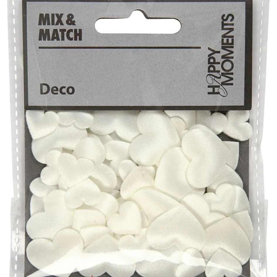 Creativ Company Satin Hearts| Small Decorations