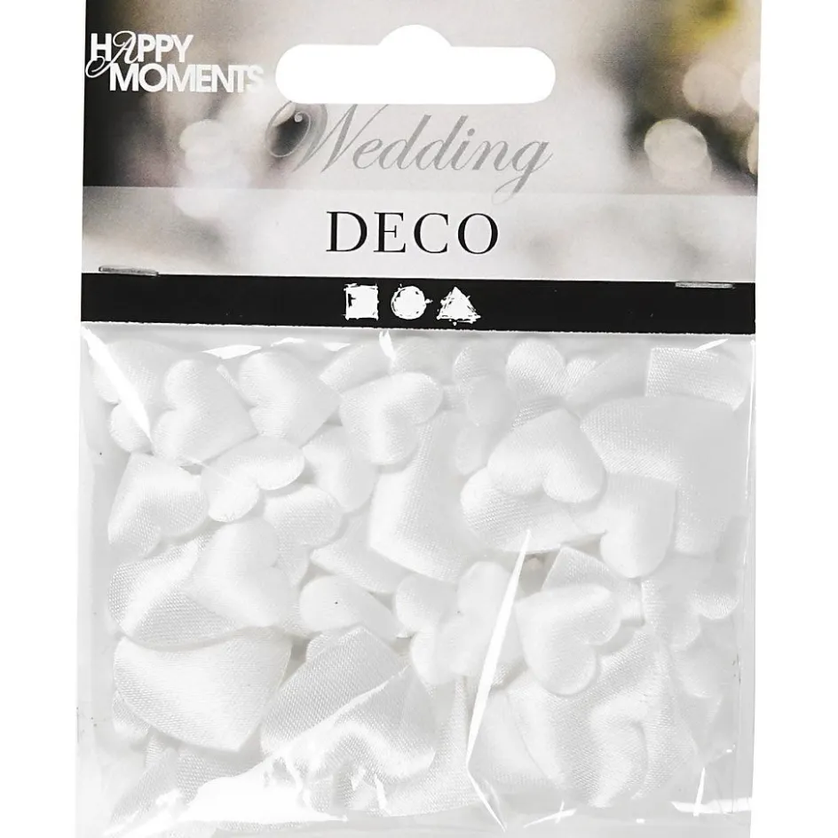 Creativ Company Satin Hearts| Small Decorations