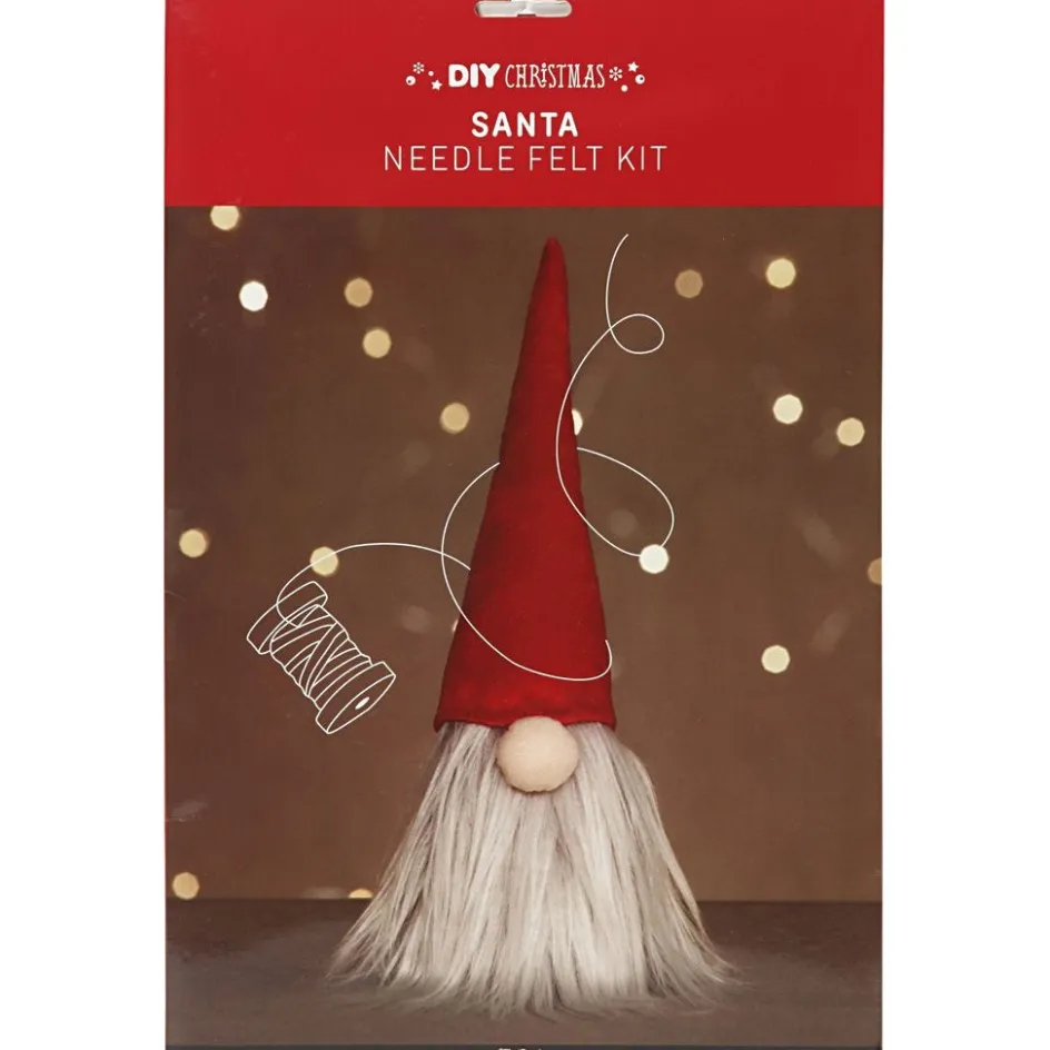 Creativ Company Scandinavian Santa gnome| Felt And Fleece|Diy-Kits, Textiles And Yarn