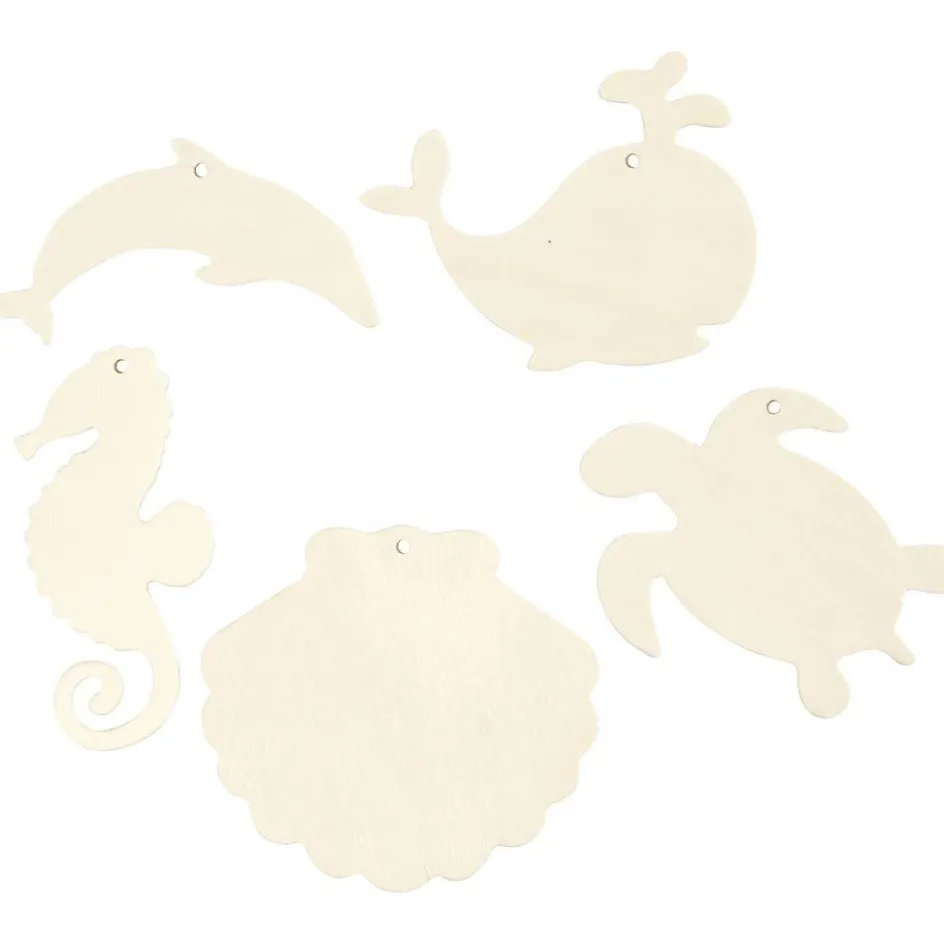 Creativ Company Sea Creatures for Hanging| Figures, Eggs And Animals For Decorating