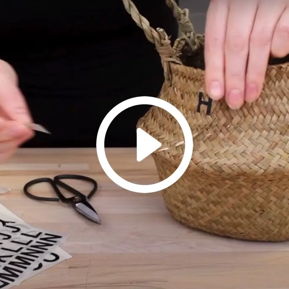 Creativ Company Seagrass basket| Home Furnishings