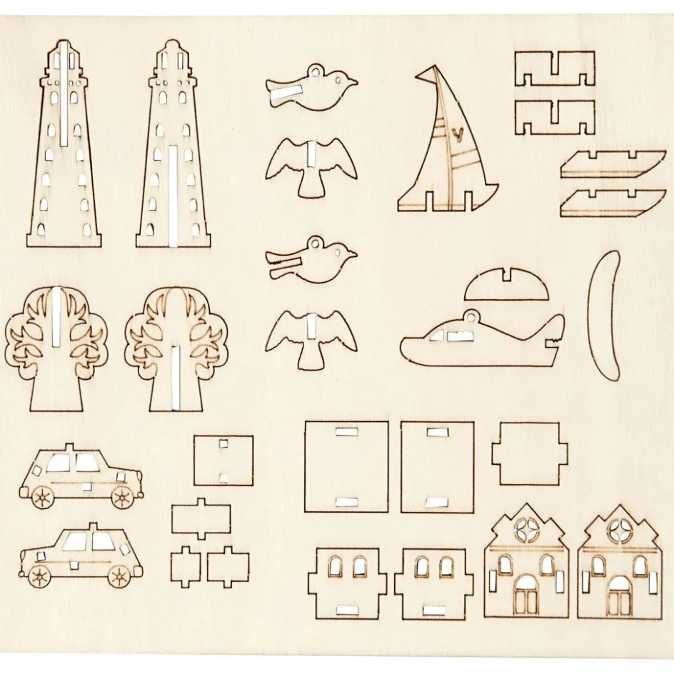 Creativ Company Self-Assembly Figures| Miniature