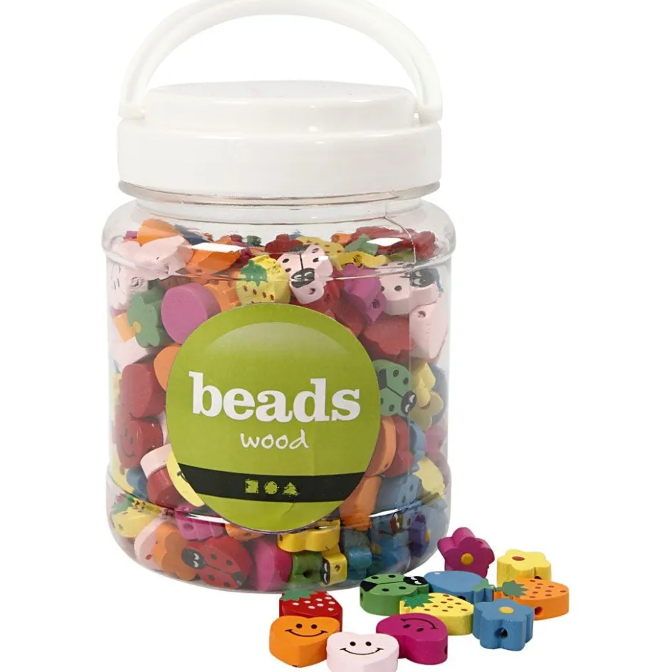 Creativ Company Shaped Wooden Beads| Beads