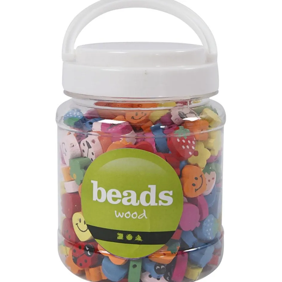 Creativ Company Shaped Wooden Beads| Beads