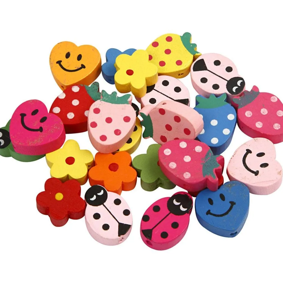 Creativ Company Shaped Wooden Beads| Beads