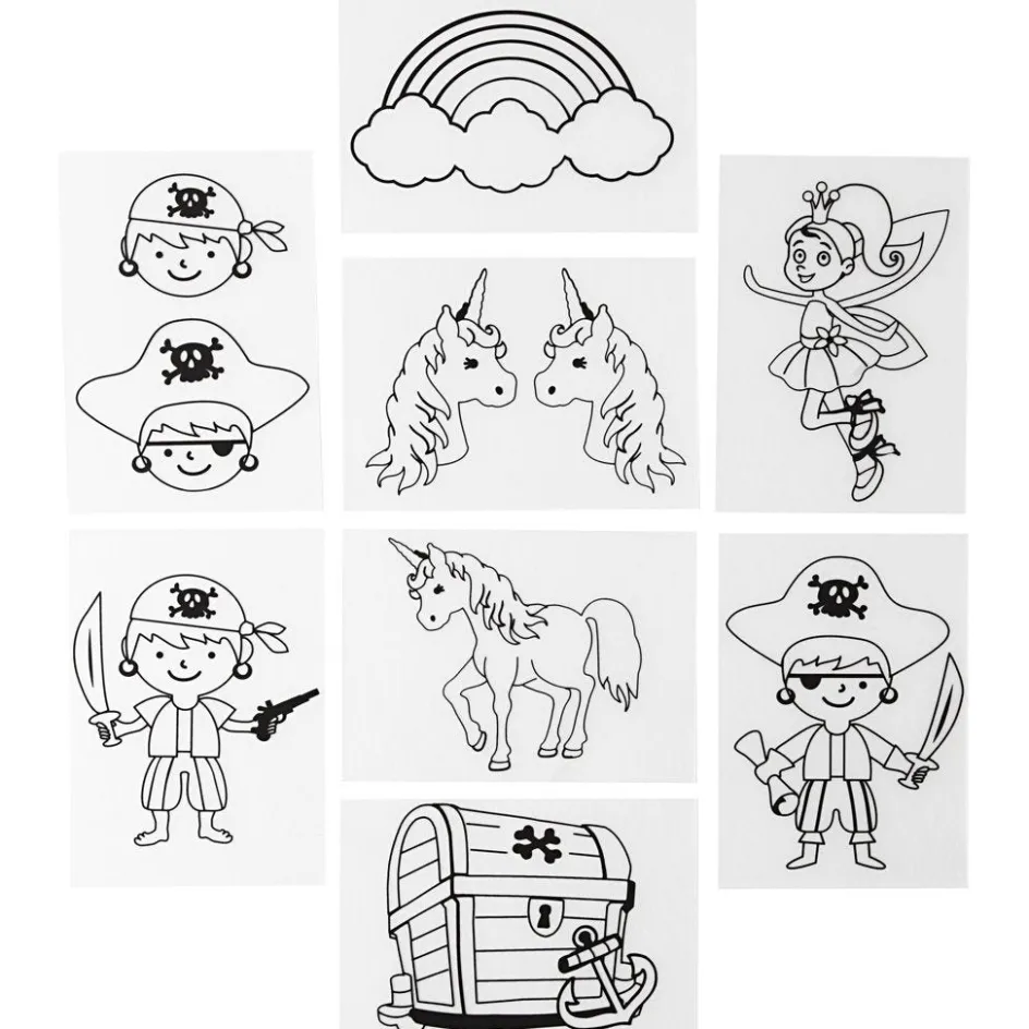 Creativ Company Shrink plastic sheets with motifs| Shrink Plastic
