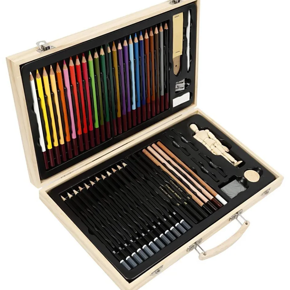 Creativ Company Sketch and drawing set| Pencils And Chalks